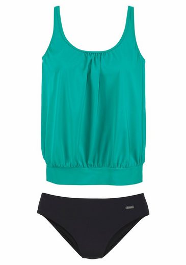 LASCANA Oversize-Tankini Miederverstärkung am Cup, Unterbrustgummi rundum, verstellbare Träger mehr Begrenztes Angebot