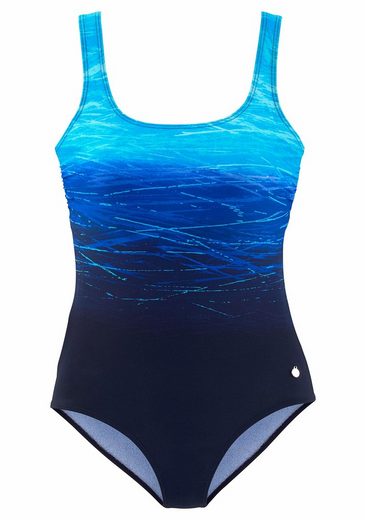 LASCANA Badeanzug mit Batikprint und Shaping-Effekt mehr