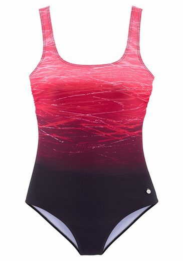 LASCANA Badeanzug mit Batikprint und Shaping-Effekt mehr Saisonschlussverkauf