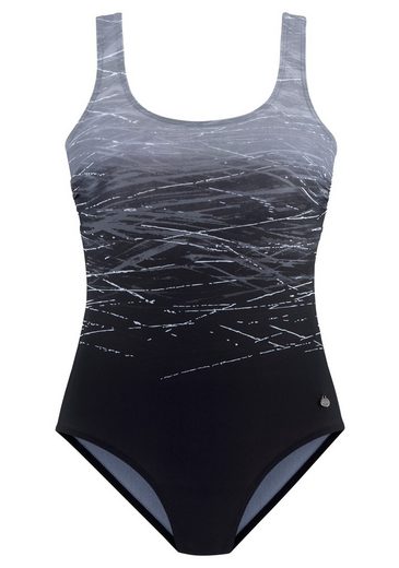 LASCANA Badeanzug mit Batikprint und Shaping-Effekt mehr Saisonschlussverkauf
