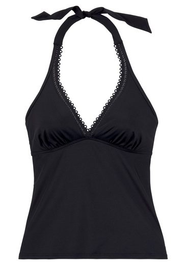 S.OLIVER Bügel-Tankini-Top Aiko mit Häkeloptik mehr Black Friday