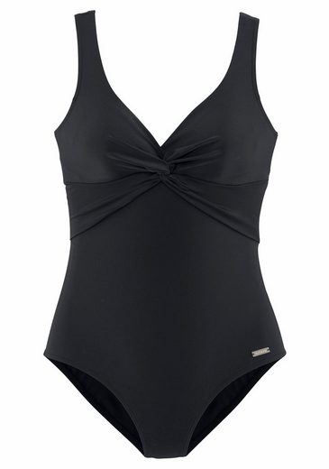 LASCANA Badeanzug mit Shaping-Einsatz vorn, eingearbeitete Softcups, mit Raffungen mehr Neuheiten