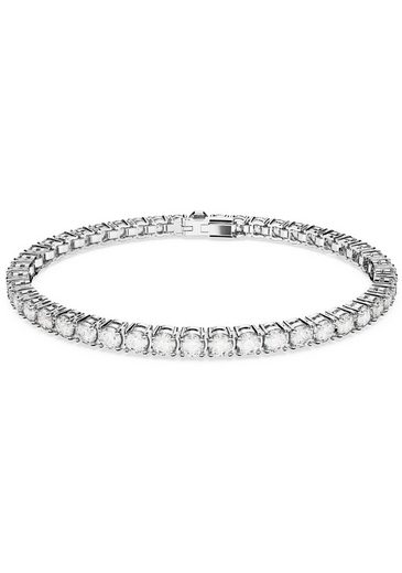 SWAROVSKI Tennisarmband Matrix, Rundschliff mit Swarovski® Kristall mehr Tägliche Deals