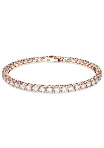SWAROVSKI Tennisarmband Matrix, Rundschliff mit Swarovski® Kristall mehr Tägliche Deals