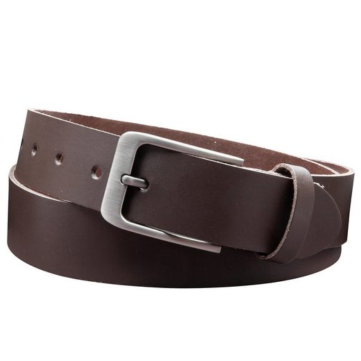 COLOGNEBELT Ledergürtel D11-SL Schlicht dennoch modern mit Dornschließe, MADE IN GERMANY mehr Top Angebot