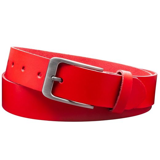 COLOGNEBELT Ledergürtel D11-SL Schlicht dennoch modern mit Dornschließe, MADE IN GERMANY mehr Top Angebot