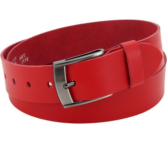 COLOGNEBELT Ledergürtel E31-SL Schlicht dennoch modern mit Dornschließe, MADE IN GERMANY mehr Sonderangebote