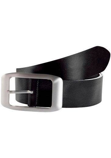 TOM TAILOR Ledergürtel TTAMY 4 cm breiter Damengürtel, Jeans und Casual mehr VIP-Rabatte