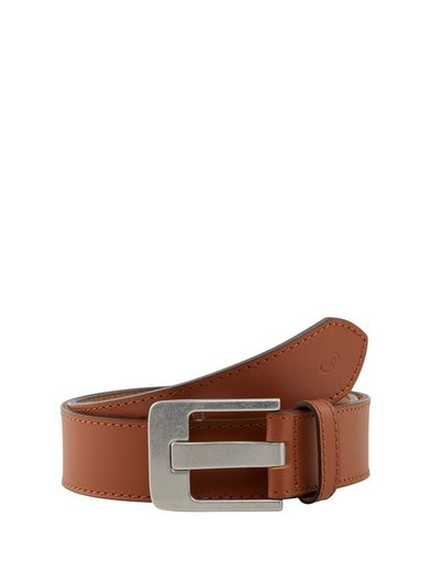 TOM TAILOR Ledergürtel TTLUCIFER 4 cm breiter Damengürtel, modisch markant zu Jeans mehr Begrenzte Freigabe