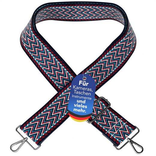 EAZY CASE Schulterriemen Schultergurte für Taschen gemustert Wechselband Taschenriemen Festivalbag verstellbar universal Violett mehr 50% Rabatt für begrenzte Zeit