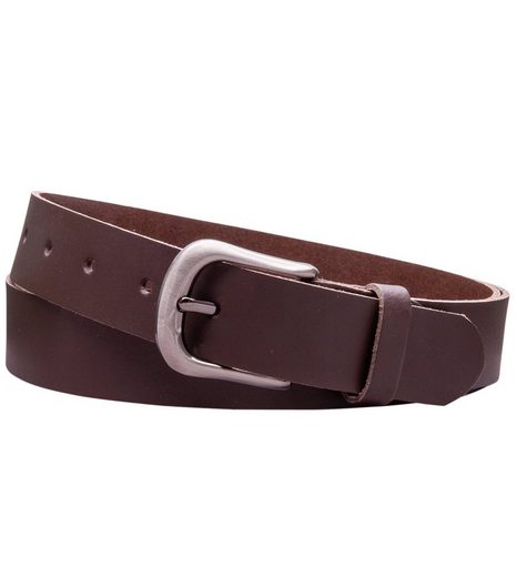 COLOGNEBELT Ledergürtel C24-SL Schlicht dennoch modern mit Dornschließe, MADE IN GERMANY mehr Limitierter Zeitrabatt