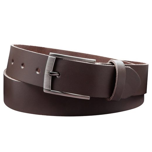 COLOGNEBELT Ledergürtel D18-SL Schlicht dennoch modern mit Dornschließe, MADE IN GERMANY mehr Muttertagsangebot