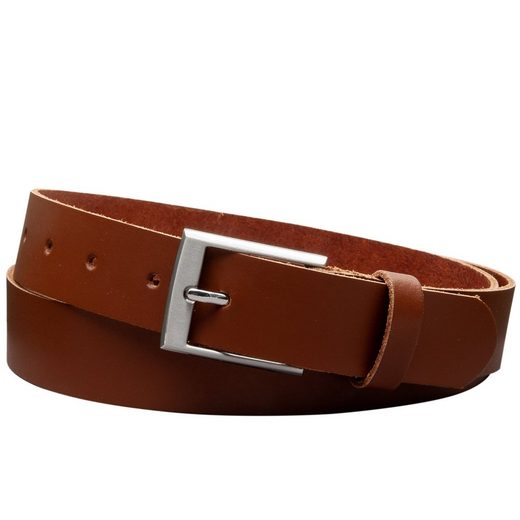 COLOGNEBELT Ledergürtel C9-SL Schlicht dennoch modern mit Dornschließe, MADE IN GERMANY mehr Riesige Rabatte