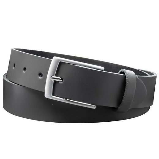 COLOGNEBELT Ledergürtel D21-SL Schlicht dennoch modern mit Dornschließe, MADE IN GERMANY mehr Fabrikladen