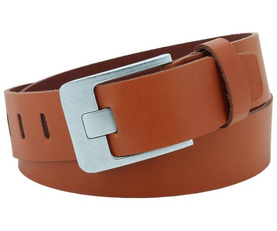 COLOGNEBELT Ledergürtel F1-PL Schlicht dennoch modern mit Dornschließe, MADE IN GERMANY mehr Sonderangebot
