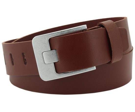 COLOGNEBELT Ledergürtel F1-PL Schlicht dennoch modern mit Dornschließe, MADE IN GERMANY mehr Sonderangebot