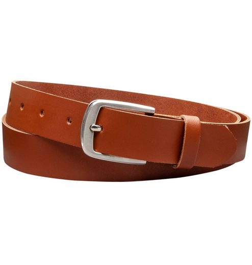 COLOGNEBELT Ledergürtel C15-SL Schlicht dennoch modern mit Dornschließe, MADE IN GERMANY mehr Neueste Mode