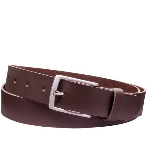 COLOGNEBELT Ledergürtel C11-SL Schlicht dennoch modern mit Dornschließe, MADE IN GERMANY mehr Blitzangebot