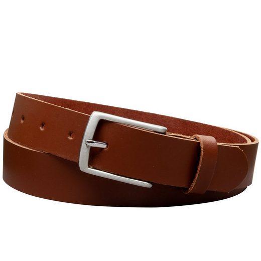 COLOGNEBELT Ledergürtel C11-SL Schlicht dennoch modern mit Dornschließe, MADE IN GERMANY mehr Blitzangebot