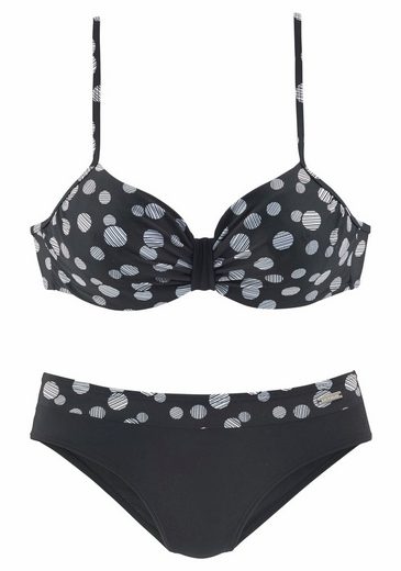 LASCANA Bügel-Bikini mit einer schlichten Schlaufe zwischen den Cups mehr Räumungsverkauf
