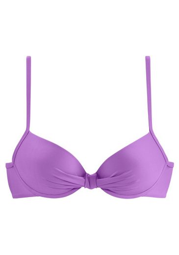 S.OLIVER Bügel-Bikini-Top Spain mit geraffter Mitte mehr Riesige Ersparnisse