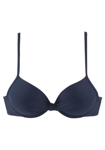 S.OLIVER Bügel-Bikini-Top Spain mit geraffter Mitte mehr Riesige Ersparnisse