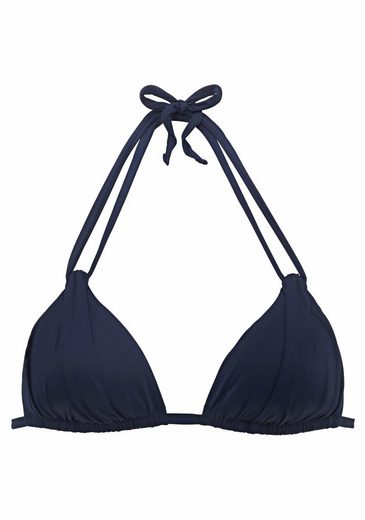S.OLIVER Triangel-Bikini-Top Spain mit Raffung und Doppelträger mehr Tiefpreis