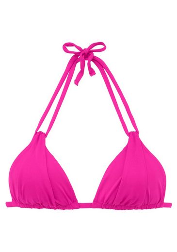 S.OLIVER Triangel-Bikini-Top Spain mit Raffung und Doppelträger mehr Tiefpreis