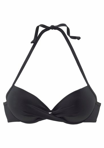 S.OLIVER Push-Up-Bikini-Top Spain in Wickeloptik mehr Wochenangebot