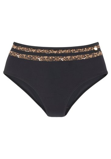 LASCANA Highwaist-Bikini-Hose Adele mit trendigen Details mehr Kostenlose Rückgabe