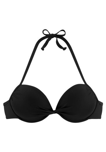 LASCANA Push-Up-Bikini-Top Italy mit Raffung mehr Clearance-Verkauf