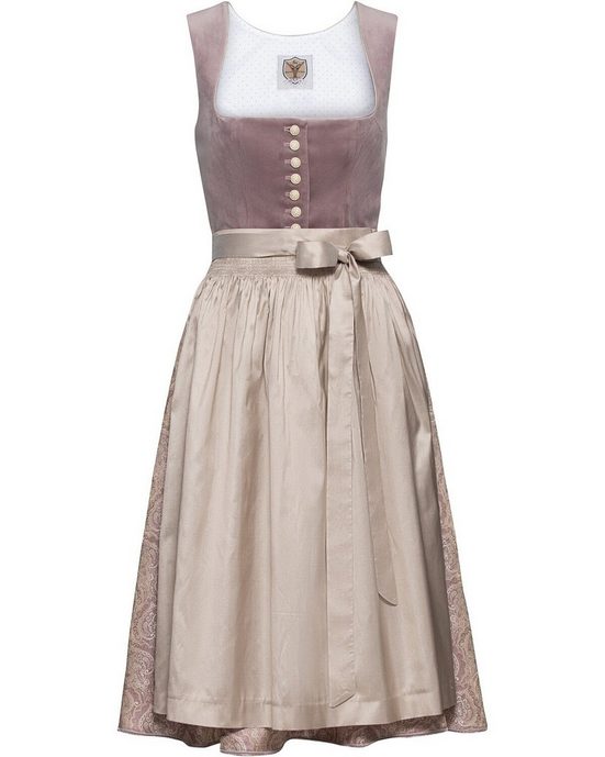 BERWIN & WOLFF Dirndl Samt Midi-Dirndl mehr Rabatt
