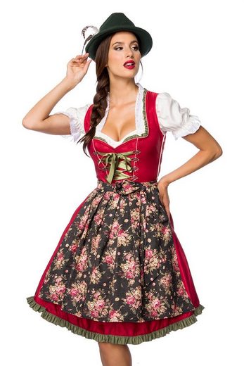 DIRNDLINE Dirndl Dirndl Kleid Oktoberfest Tracht Wiesn Wasn Trachtenmode Volksfest 2-tlg mehr Preisnachlass