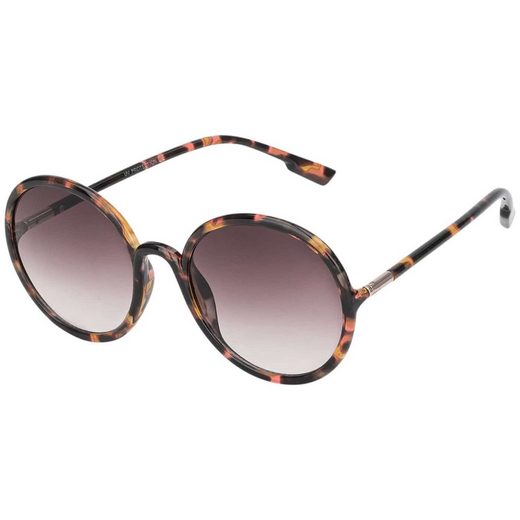 BEZLIT EYEWEAR Sonnenbrille Rundglas Designer Damen Sonnenbrille (1-St) mit violette, blau und schwarzen Linsen mehr Tägliche Deals