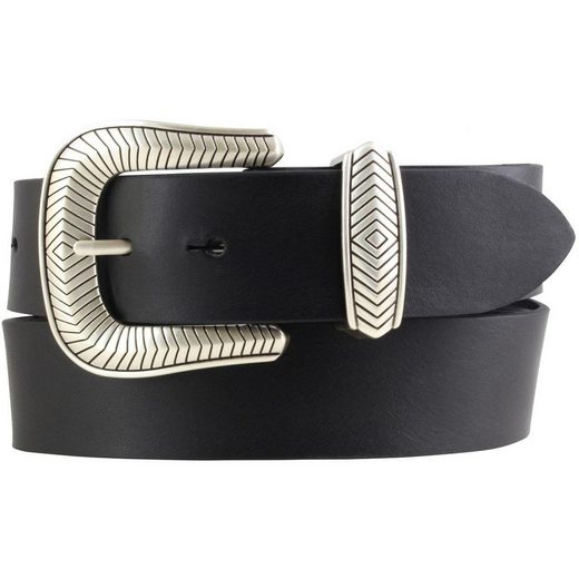 BELTINGER Ledergürtel Designer-Gürtel aus Vollrindleder mit Metall-Schlaufe 4 cm - Jeans-Gür 1-St mehr Bis zu 65% Rabatt
