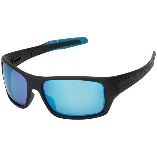 BEZLIT EYEWEAR Sportbrille Rundglas Designer Damen Sonnenbrille (1-St), mit blau, schwarz, rot und grauen Linsen mehr