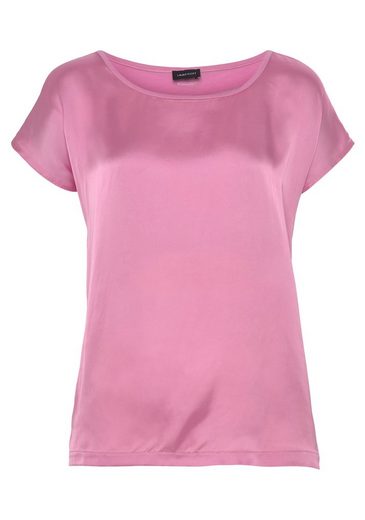 LAURA SCOTT Shirtbluse aus Satin und Jersey mehr Exklusivangebot