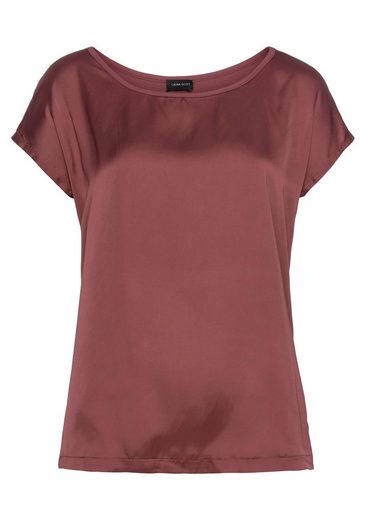 LAURA SCOTT Shirtbluse aus Satin und Jersey mehr Exklusivangebot