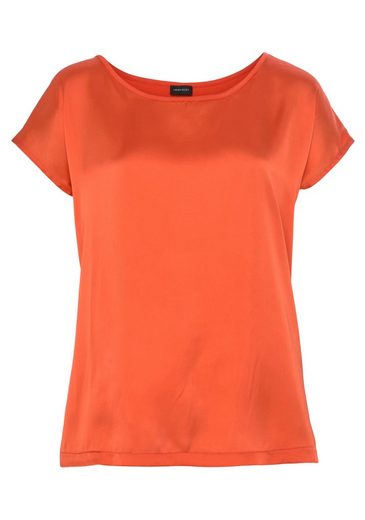 LAURA SCOTT Shirtbluse aus Satin und Jersey mehr Exklusivangebot