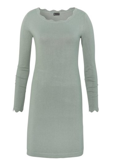 LAURA SCOTT Strickkleid mit femininer Wellenkante - NEUE FARBEN mehr Jubiläumsangebot
