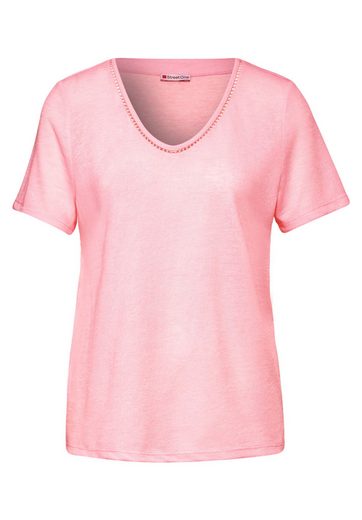 STREET ONE T-Shirt mit Viskose mehr Top Angebot