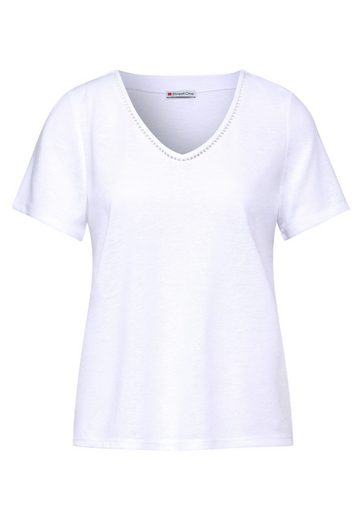 STREET ONE T-Shirt mit Viskose mehr Top Angebot