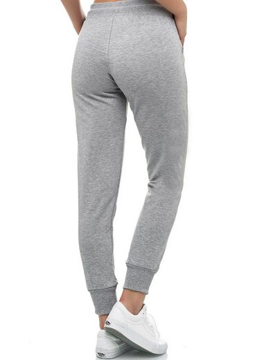 JEEL Sweathose Jogginghose Damen (1-tlg) Baumwolle, Lycra, Slim Fit mehr Sonderangebote