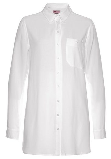 OTTO PRODUCTS Hemdbluse aus weicher LENZING™ ECOVERO™ Viskose mehr Riesige Ersparnisse