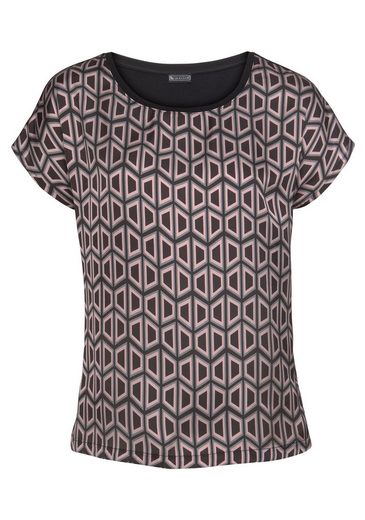 LAURA SCOTT Shirtbluse aus glänzendem Satin mehr Neueste Stile