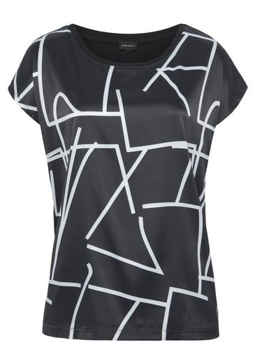 LAURA SCOTT Shirtbluse aus glänzendem Satin mehr Neueste Stile