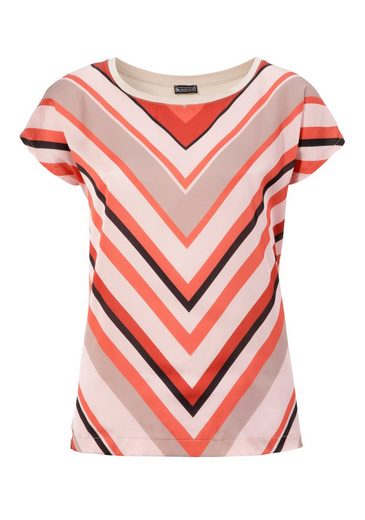 LAURA SCOTT Shirtbluse aus glänzendem Satin mehr Letzte 2 Tage