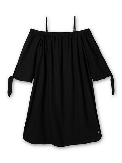 SHEEGO Strandkleid Große Größen im Carmen-Look mit schmalen Trägern mehr Rabatte dieses Monats