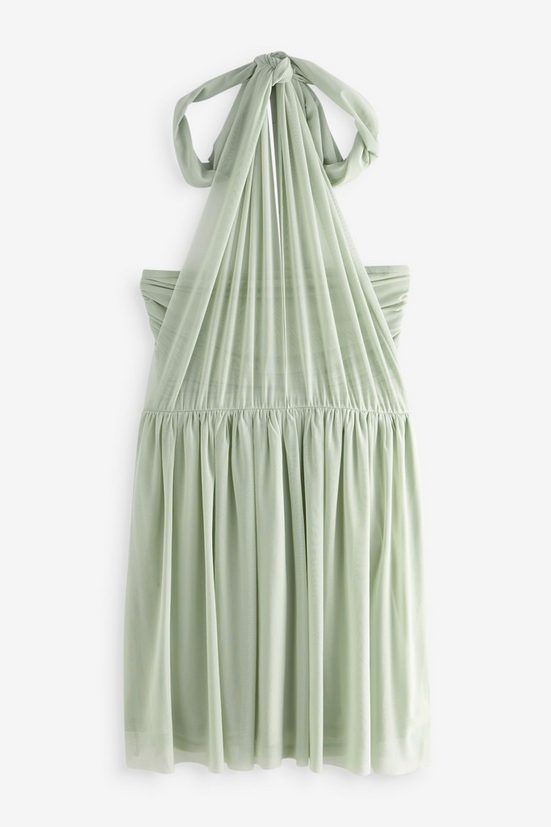 NEXT Partykleid Multiway-Brautjungfern-Minikleid aus Mesh 1-tlg mehr Kostenloser Versand
