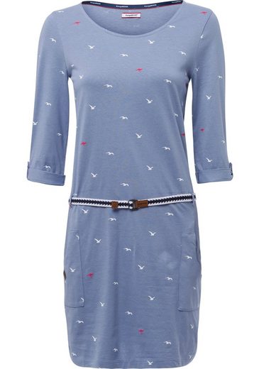 KANGAROOS Jerseykleid (Set, mit abnehmbarem Gürtel) im sommerlichen Print mehr Räumungsverkauf